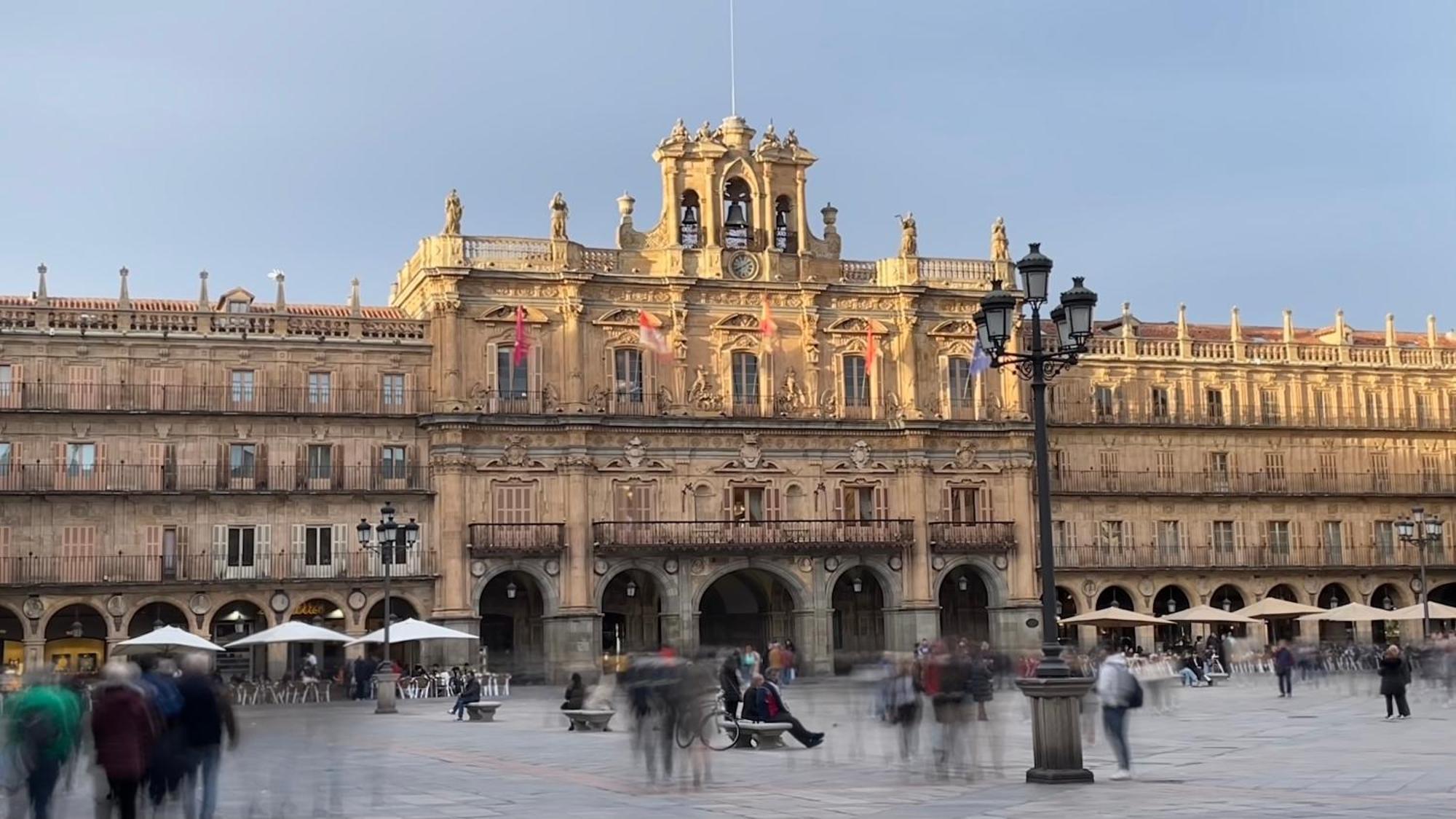 Plaza Mayor De Salamanca Apartamentos Para Grupos Buitenkant foto